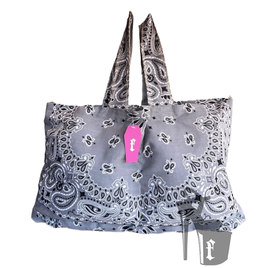 OG Paisley Puff Tote