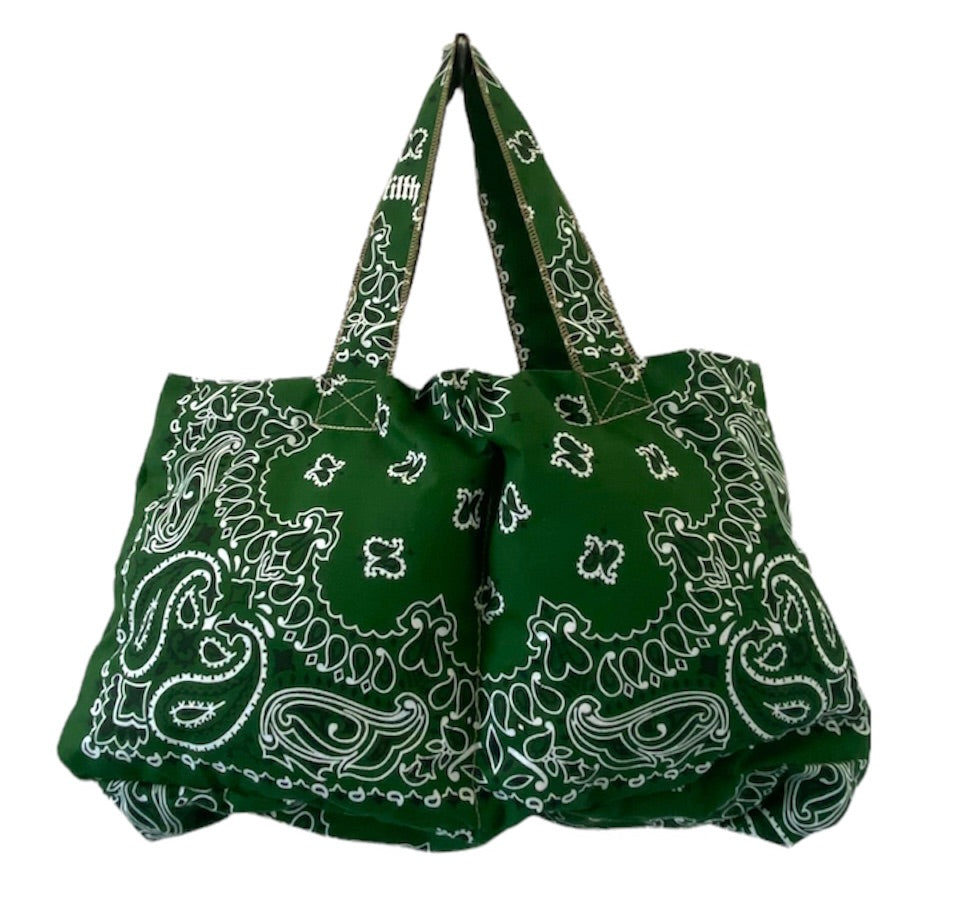 OG Paisley Puff Tote