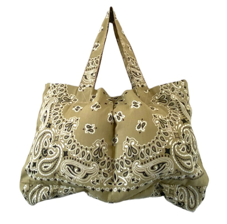 OG Paisley Puff Tote