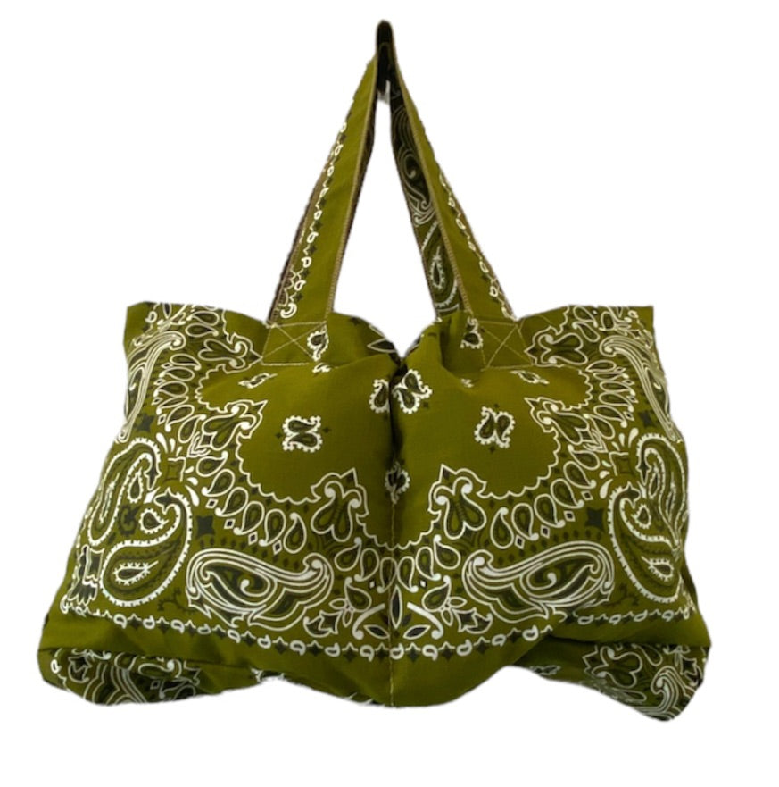 OG Paisley Puff Tote