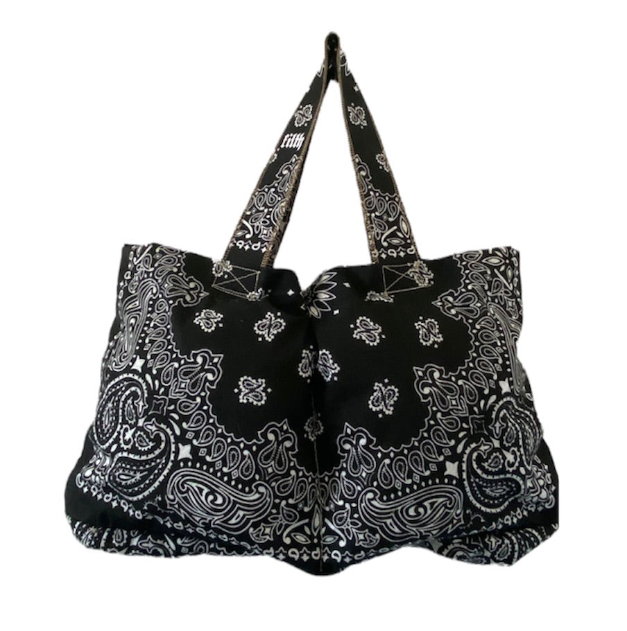 OG Paisley Puff Tote