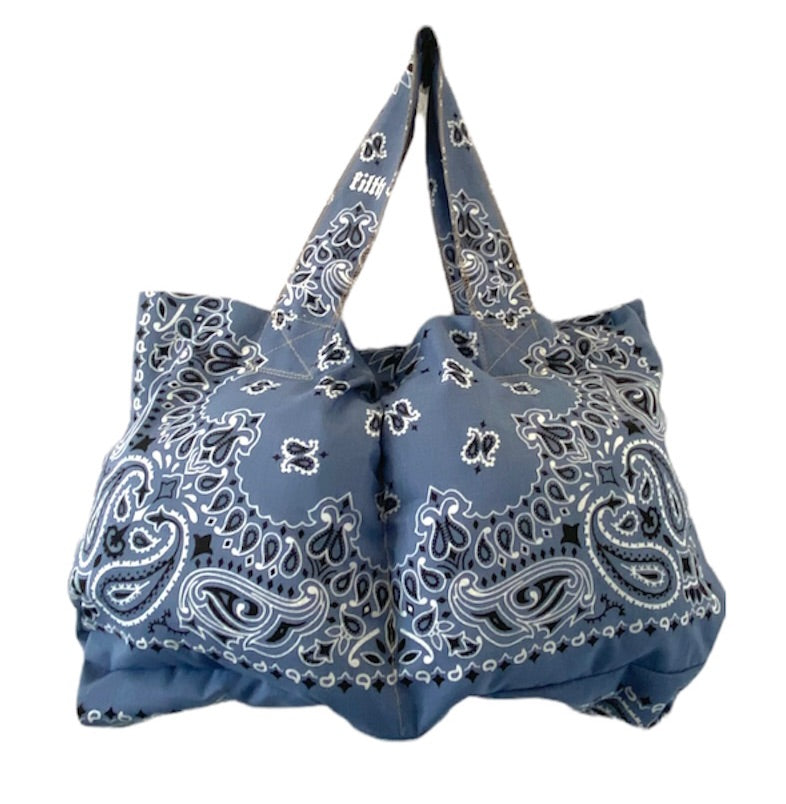 OG Paisley Puff Tote