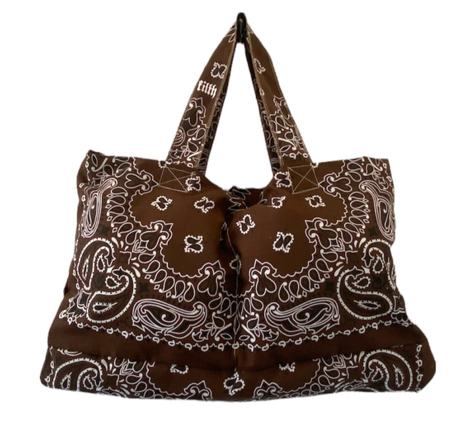 OG Paisley Puff Tote